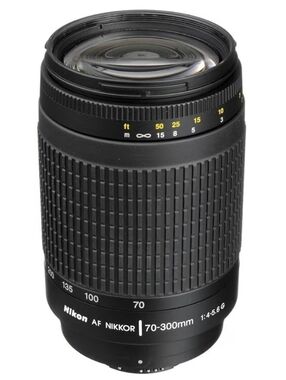 Nikon 70-300 mm f/4-5.6G Zoom Lens with Auto Focus for Nikon DSLR Cameras